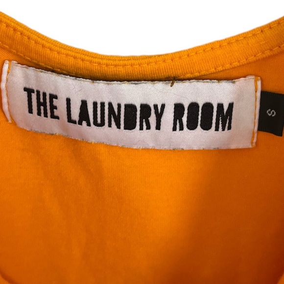 The Laundry Room - Orange Body Suit “Make the Mimosa Your Time” - Women’s Size S - Picture 2 of 5